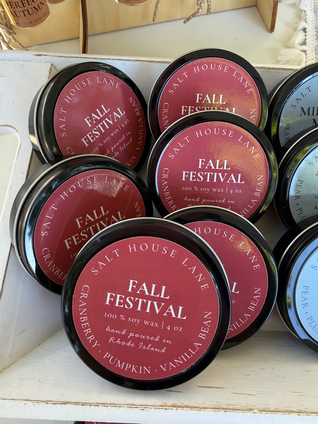 Fall Collection 4oz Travel Tins