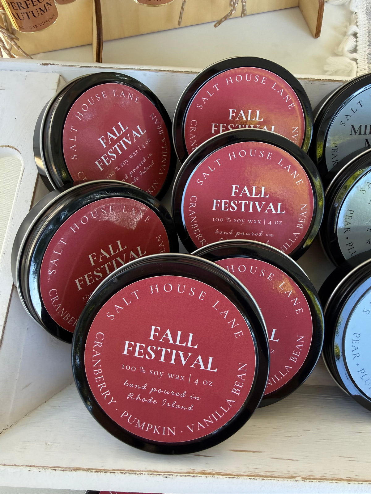 Fall Collection 4oz Travel Tins