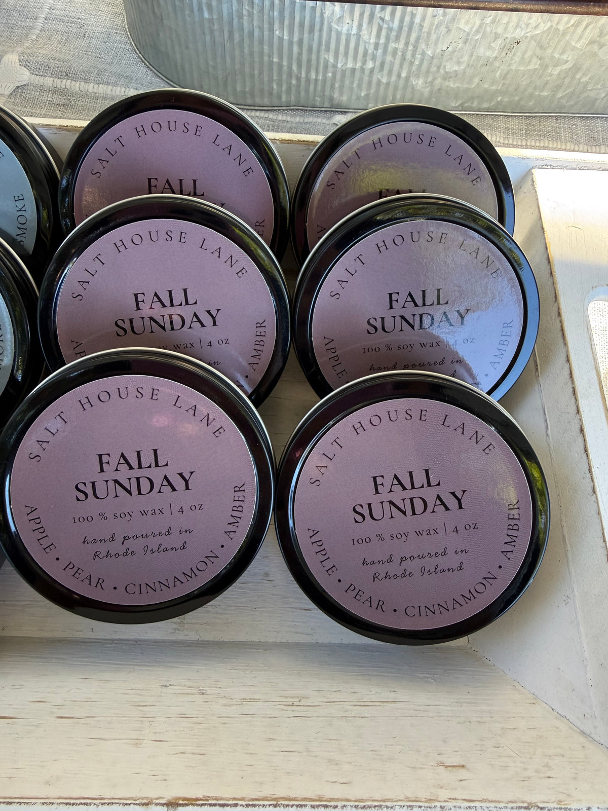 Fall Collection 4oz Travel Tins