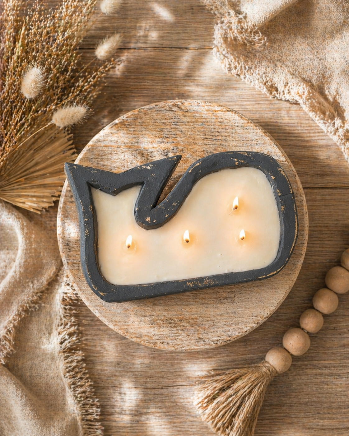 Whale Dough Bowl Candle